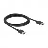 HDMI-kaabel DeLOCK 85216 1,5 m tüüp A isane isanele must