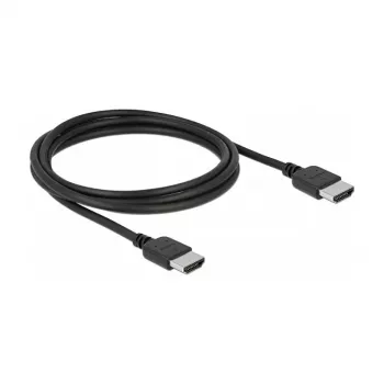 HDMI-kaabel DeLOCK 85216 1,5 m tüüp A isane isanele must