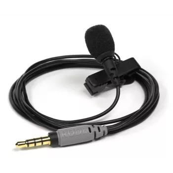Lavaliermikrofon RØDE smartLav+ — juhtmega omnidirectional 3,5 mm, 20–20 000 Hz, -35 dB tundlikkus, 2 tk, kandekott