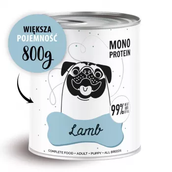 PAKA ZWIERZAKA Pepe Lamb - märg koeratoit - 800g