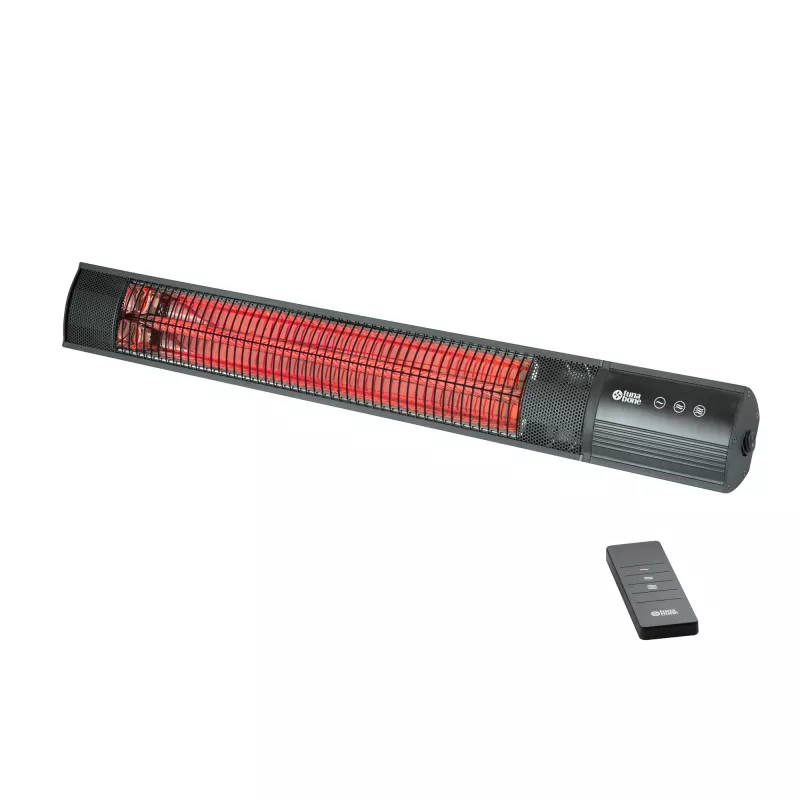 TunaBone | Elektriline seinale paigaldatav infrapuna terrassisoojendi | TB2580W-01 | Terrassisoojendi | 2500 W | Võimsustasemete arv 3 | Sobib kuni 25 m² ruumidele | Must | IP55
