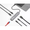 DeLOCK USB USB-C dokkimisjaam 8K HDMI USB 10 Gbps 2.5 Gigabit LAN PD 100W