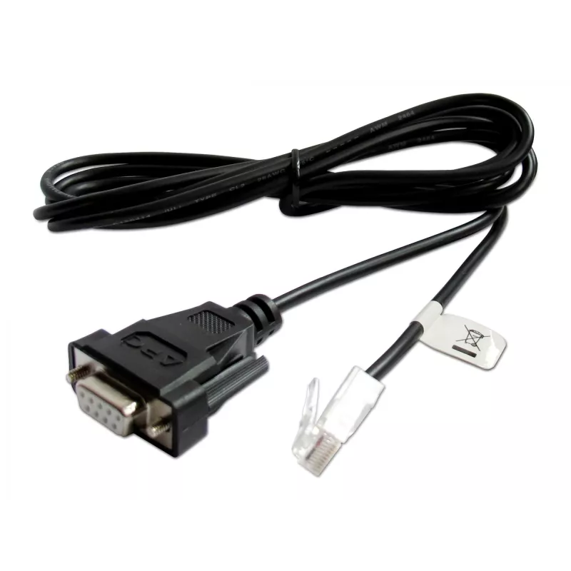 APC-kaabel, UPS-side sidesignaali edastus (6'/2 m – DB-9 kuni RJ-45)