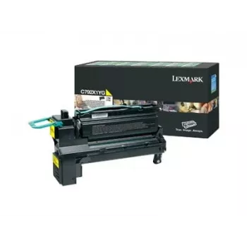 Toner Lexmark C792X1YG 30000 lehekülge Kollane