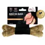 Koeranärimismaius SYTA MICHA Rabbit with banana, 13,5 cm, 70 g, looduslik hambahooldusnäts täiskasvanud koertele