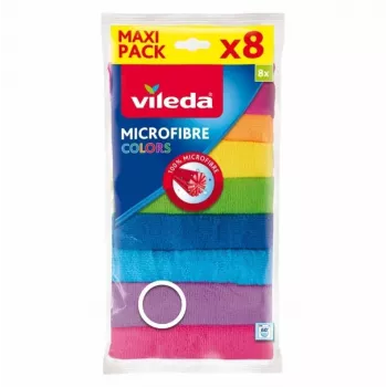 Puhastuslapp Vileda Microfibre Colors 8 tk