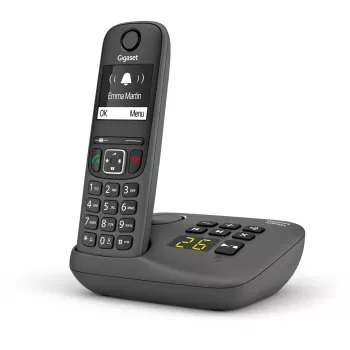 Analoog-/DECT-telefon Gigaset AE690A helistaja ID juhtmeta telefonipult antratsiit