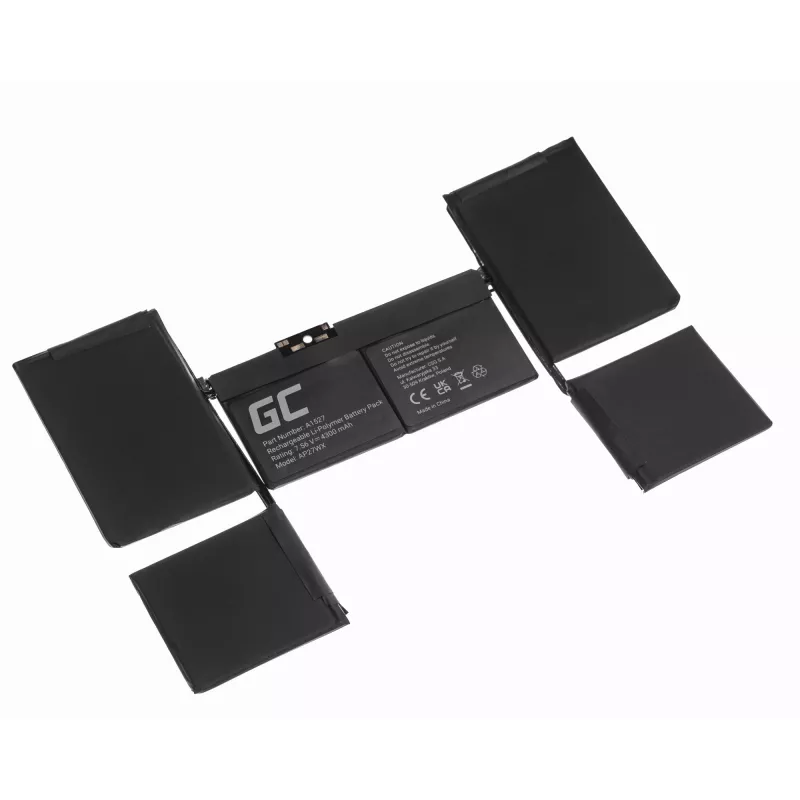 Green Cell A1527 Apple MacBook 12 A1534 jaoks (Early 2015, Early 2016, Mid 2017)