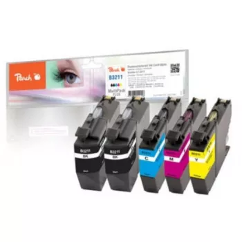 Peach PI500-274 tindikassett 5 tk Ühildatav Must, Tsüaan,…
