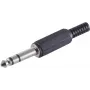 Juhtmepistik ShiverPeaks BS50100 6.3 mm Must