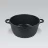 Pott kaanega Maestro MR-4628C, roostevabast terasest nõud, läbimõõt 28 cm, 5,8 L, mittenakkuva pinnaga, 2 käepidet