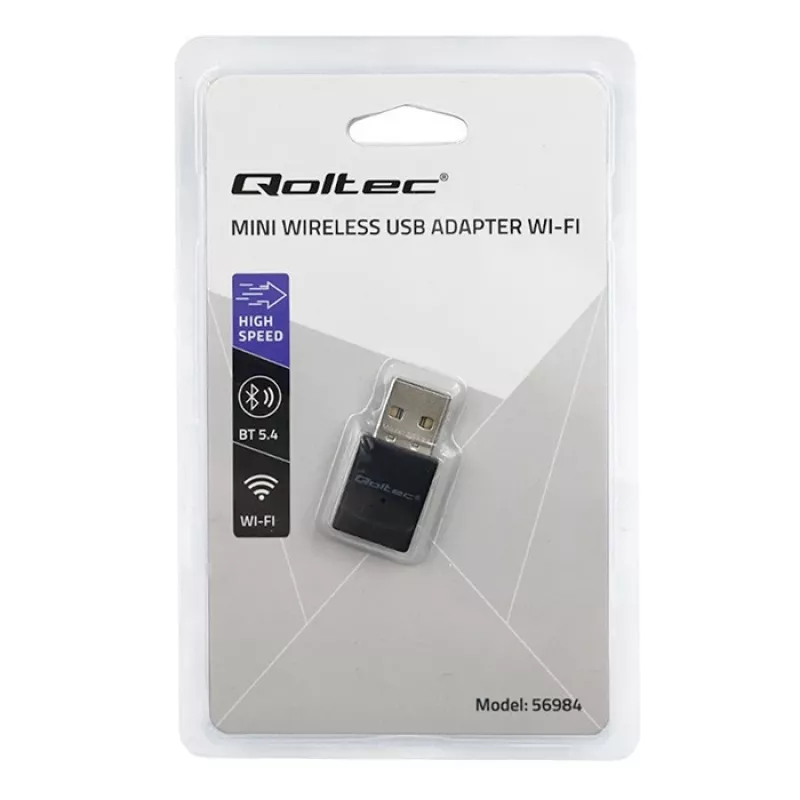 Juhtmevaba WiFi-adapter Standard AX BT 5.4