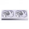 JONSBO ZB-240W 2x120mm ARGB PWM korpuse ventilaatorid - valge
