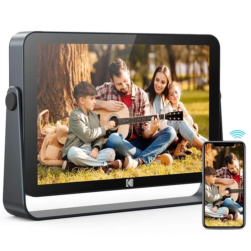 WiFi-kaamera Kodak RWF-109V suitsuhall — siseruumide Wi‑Fi turvakaamera, kompaktne disain