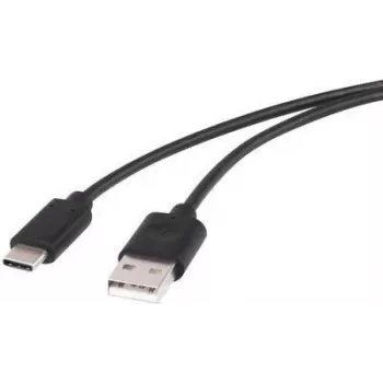 USB 2.0 kaabel Renkforce 1429650 — 1x USB-A kuni 1x USB-C, 1,50 m, must