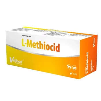 VETFOOD L-Methiocid - toidulisandid koertele ja kassidele - 120 tk