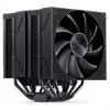 Protsessorijahuti Jonsbo CA90 Dual-Tower 1×130 mm ja 1×120 mm PWM ARGB ventilaatoriga, must