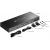 TP-Link Omada SG5428X võrgulüliti, hallatav, L3, Gigabit Ethernet (10/100/1000), must