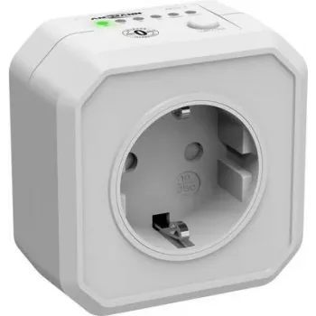 Ansmann Socket Outlet Zero Watt AES1 wei taimeriga juhitav ilma ooterežiimi voolutarbeta
