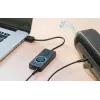 Väline USB 2.0 helikaart Vention CDRBF — 16-bitine, 44,1–48 kHz, USB-toitega, 1 m kaabel, sisend-liin/väljund-liin