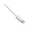 Spiraalne USB-kaabel Ducky Valge Edition DACOC2-WHT1, eemaldatav, valge spiraaldisain