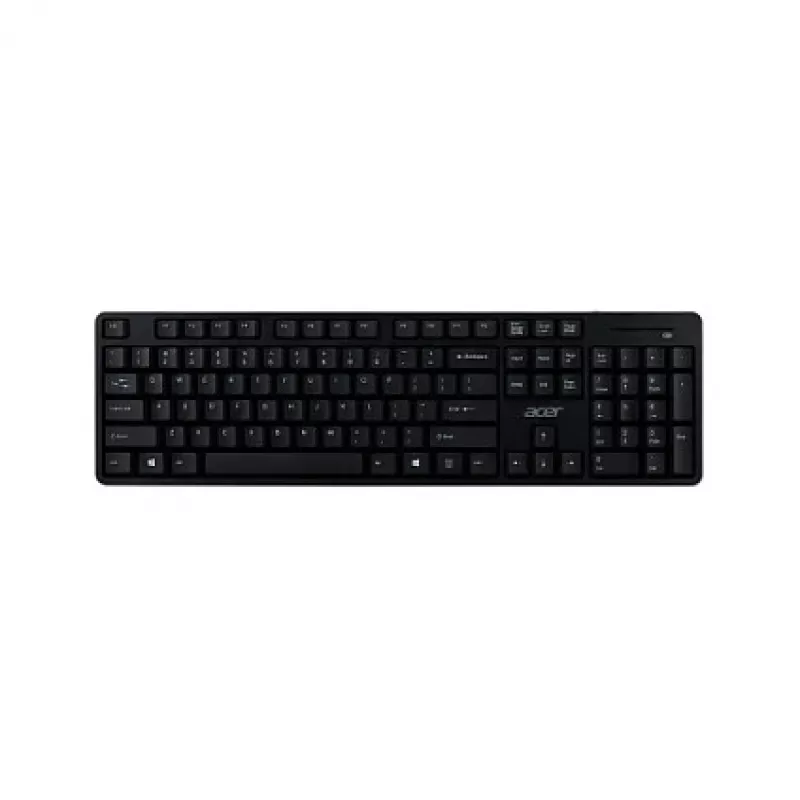 Juhtmevaba klaviatuuri ja hiire komplekt Acer Combo 100 — RF-juhtmevaba, täissuuruses QWERTZ saksa, must