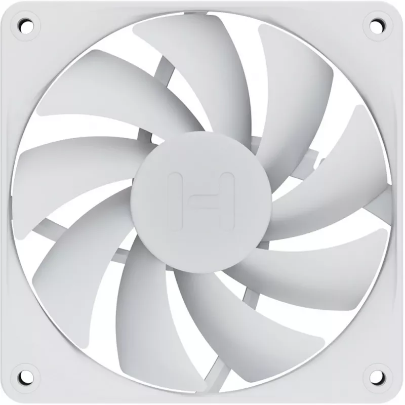 120 mm korpuse ventilaatorid HYTE FA12 valge 4-pakk — 120 mm, valge, mudel FA12