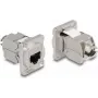 Võrgukaabel DeLOCK D-tüüpi moodul RJ45 Cat.6A emane kuni LSA emane roostevaba teras