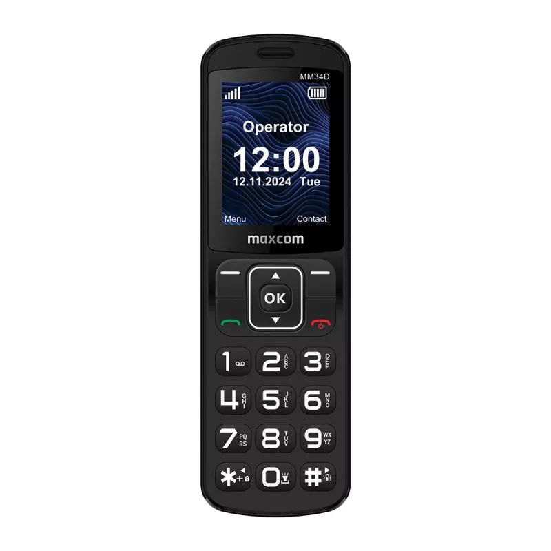 Mobiiltelefon MAXCOM MM34D 4G, 6,0-tolline ekraan