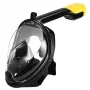 Snorkeldamismask Free Breath M2068G L/XL — täisnäomask, suurus L/XL, must