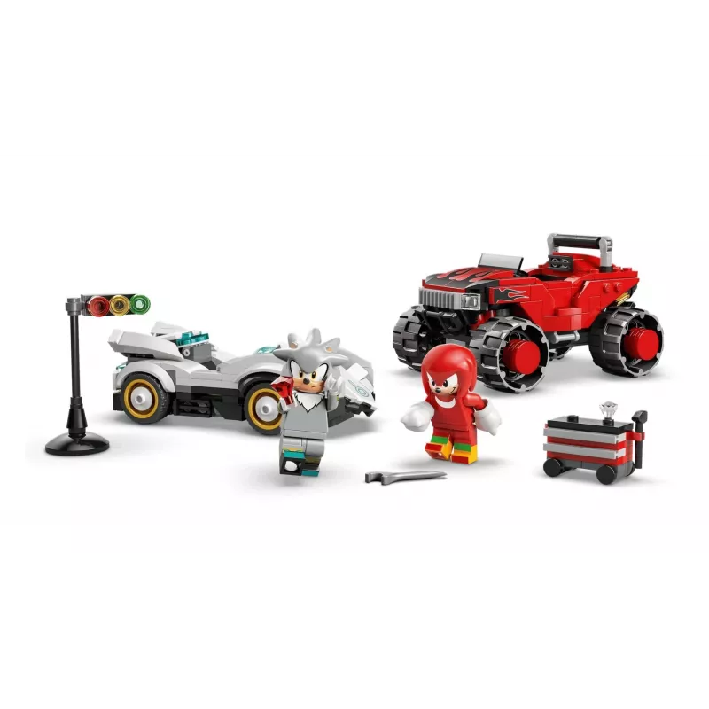LEGO SONIC THE HEDGEHOG 77118 Silveri auto vs Knucklesi koletisauto
