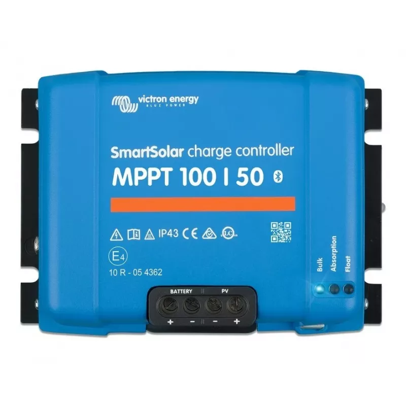 MPPT päikeselaadimiskontroller Victron SmartSolar 100/50 (100V, 50A)
