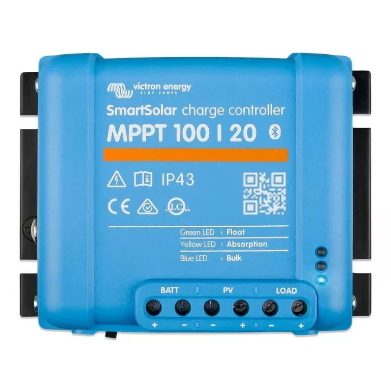 Päikeseenergia laadimiskontroller Victron SmartSolar MPPT 100/20 48V 20A