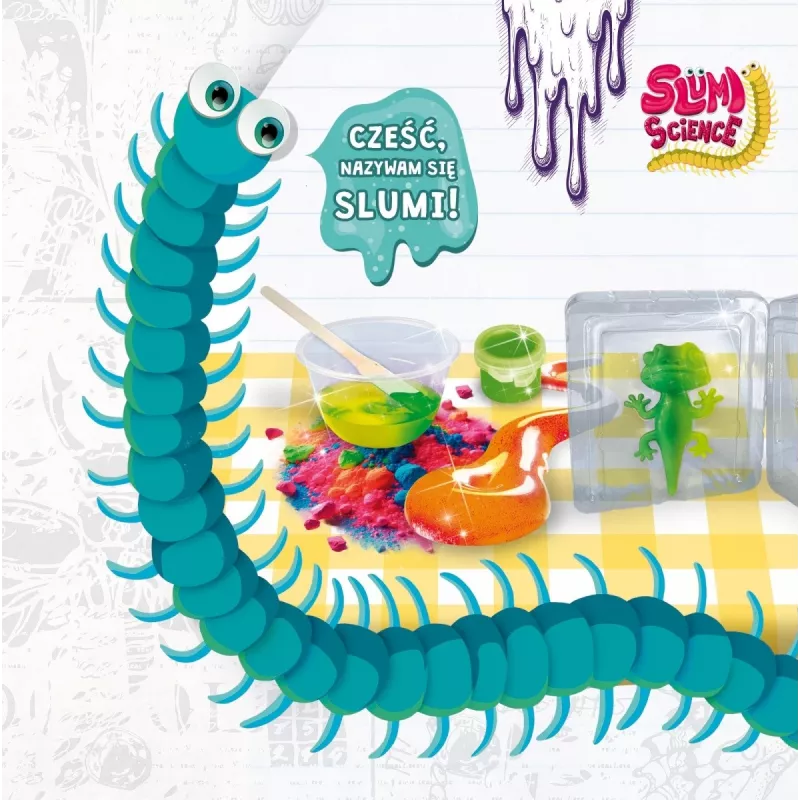 Hariduslik pigistaja Liscianigiochi Slumi Science Chameleon 304-PL110971 — praktiline teadusmänguasi