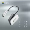 Varta 16618 - Klambriga taskulamp - must - hõbe - plastik - LED - 1 lamp - 9 lm