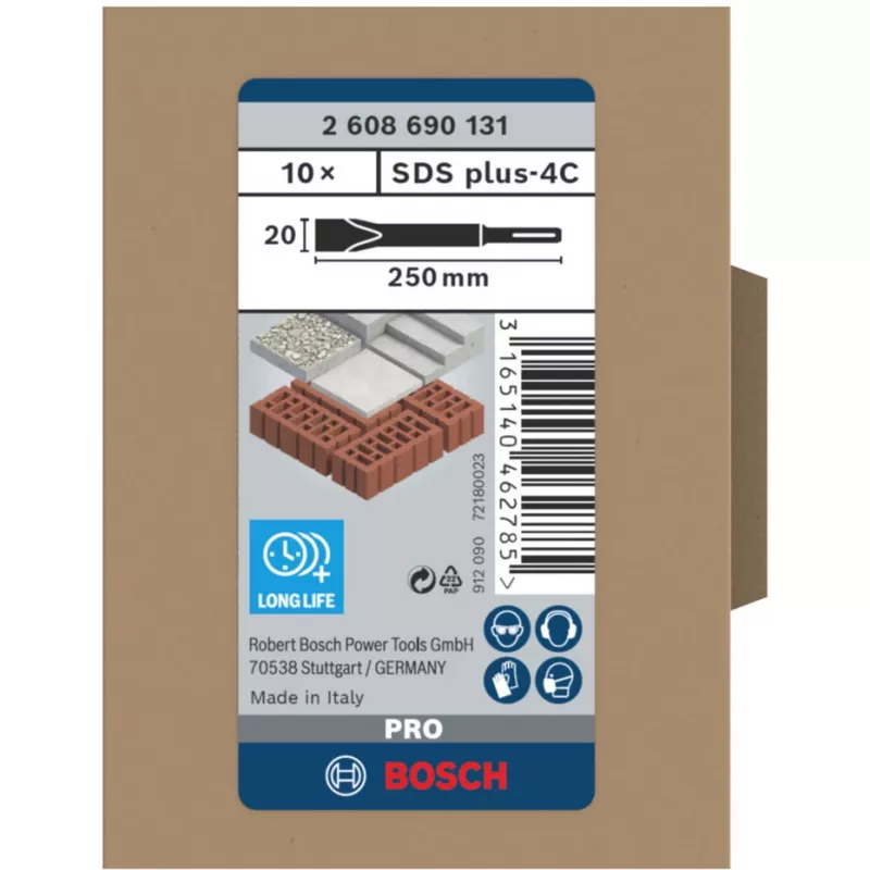 Bosch 2 608 690 131 puuritera Lamepeitelpuur 10 tk
