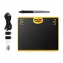 Graafika pliiatsitahvel HUION HS64 Special Edition Must kollane