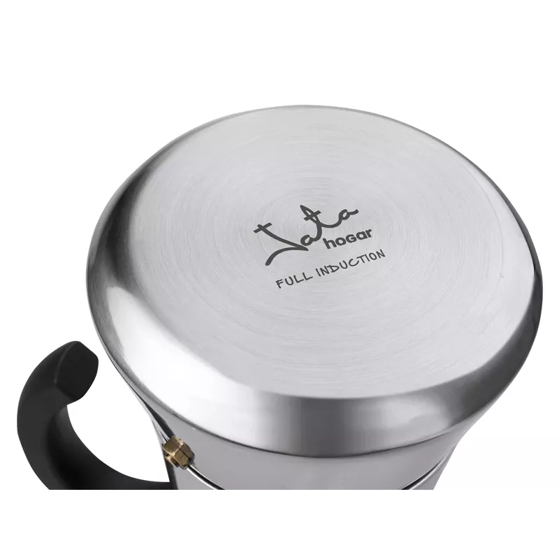Moka pot JATA Odin Must roostevaba teras