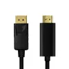 LogiLink CV0126 Videokaabli adapter 1 M DisplayPort HDMI Type a (Stand