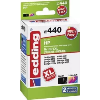 Edding EDD-440 - HP - Must - Deskjet 1000 - Deskjet 2510 - Deskjet 3055 - Deskjet 3057a - ENVY 4500 - ENVY 5530 - Officejet 2620,... - Karp (EDD-440)