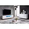 Cama Kummut 2D REJA valge läikiv/valge läikiv