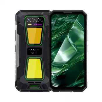 Nutitelefon OukiTel WP58 Pro 5G 6,7-tolline 8 GB muutmälu 512 GB 10000 mAh roheline