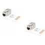 Keystone Jack ShiverPeaks Cat 8.1 Metal BS08-45003-2, varjestatud RJ45 sisestus kiireks Ethernetiks