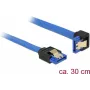 SATA-kaabel DeLOCK 85090 must sinine