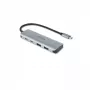 USB Type-C jaotur DICOTA D32061 10000 Mbit/s Hõbedane