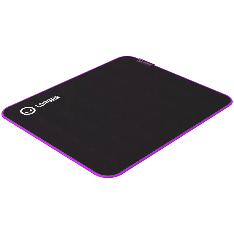 Mänguhiirematt Lorgar LRG-GMP313 Must Lilla 360x300mm