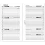 Planeerija vahetuslehed bind Kalendereinlage 2025 Mini B570225 7,9 x 12,5 cm