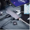 Sharkoon USB 3.0 Type C Combo Adapter liidesekaart/adapter HDMI, RJ-45, USB 3.2 Gen 1 (3.1 Gen 1)
