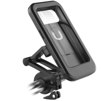 Passiivne hoidik RealPower TourProtect mobiiltelefonile/nutitelefonile Must