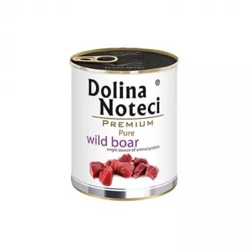 Märg koeratoit Dolina Noteci Metssealine Adult 800 g — Monoproteiin hirveliha, 10% valku, 7% rasva